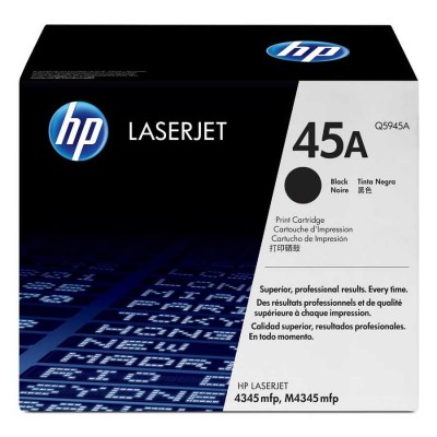 Hp Q5945A (45A) Siyah Orjinal Toner
