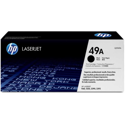Hp Q5949A (49A) Siyah Orjinal Toner Hp Q5949A (49A) Siyah Orjinal Toner
