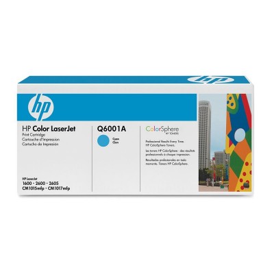 Hp Q6001A (124A) Mavi Orjinal Toner