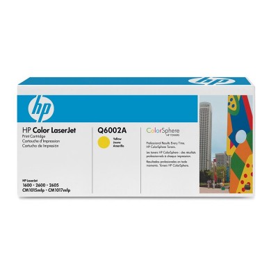 Hp Q6002A (124A) Sarı Orjinal Toner