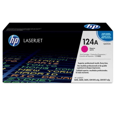 Hp Q6003A (124A) Kırmızı Orjinal Toner Hp Q6003A (124A) Kırmızı Orjinal Toner