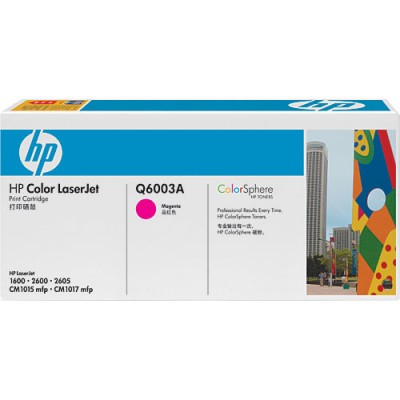 Hp Q6003A (124A) Kırmızı Orjinal Toner Hp Q6003A (124A) Kırmızı Orjinal Toner