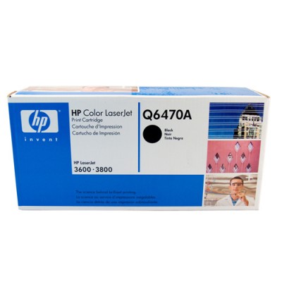 Hp Q6470A (501A) Siyah Orjinal Toner Hp Q6470A (501A) Siyah Orjinal Toner