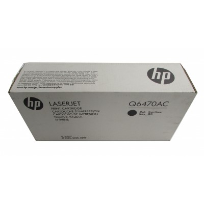 Hp Q6470AC (501A) Siyah Orjinal Toner Hp Q6470AC (501A) Siyah Orjinal Toner