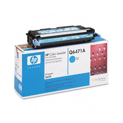 Hp Q6471A (502A) Mavi Orjinal Toner