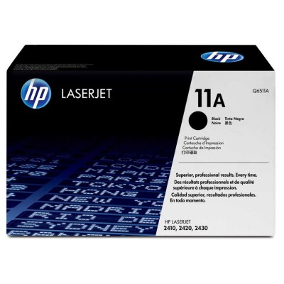 Hp Q6511A (11A) Kutusuz Siyah Orjinal Toner