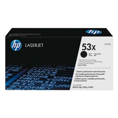 Hp Q7553X (53X) Siyah Orjinal Toner Hp Q7553X (53X) Siyah Orjinal Toner