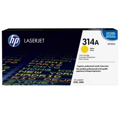 Hp Q7562A (314A) Sarı Orjinal Toner Hp Q7562A (314A) Sarı Orjinal Toner