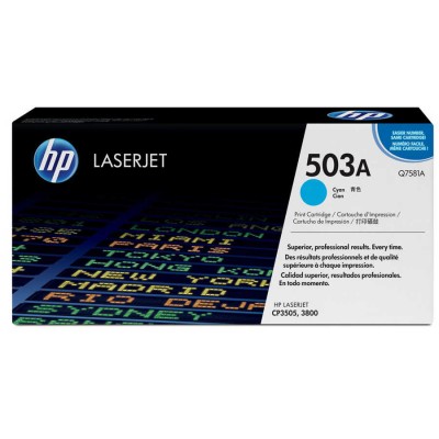 Hp Q7581A (503A) Mavi Orjinal Toner Hp Q7581A (503A) Mavi Orjinal Toner