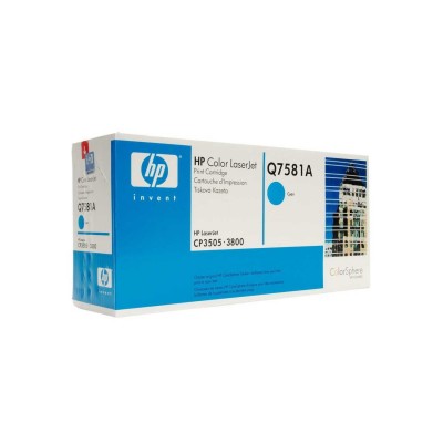 Hp Q7581A (503A) Mavi Orjinal Toner Hp Q7581A (503A) Mavi Orjinal Toner