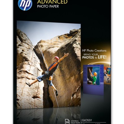 Hp Q8697A Orijinal Gelişmiş Parlak Fotoğraf Kağıdı, 20 Yaprak/A3/297 x 420 mm Hp Q8697A Orijinal Gelişmiş Parlak Fotoğraf Kağıdı, 20 Yaprak/A3/297 x 420 mm