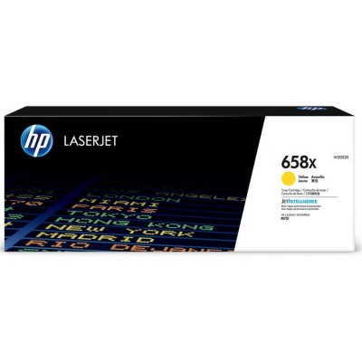 Hp W2002X (658X) Sarı Orjinal Toner Hp W2002X (658X) Sarı Orjinal Toner