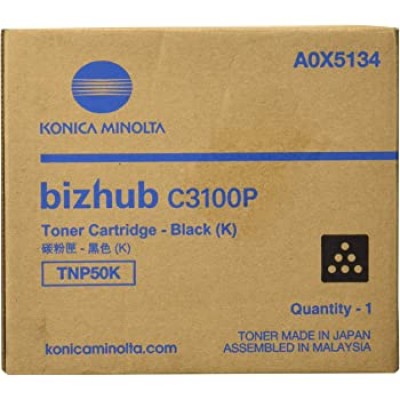 Konica Minolta BizHub TNP50BK/C3100P Siyah Orjinal Toner