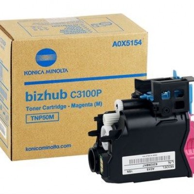 Konica Minolta BizHub TNP50M/C3100P Kırmızı Orjinal Toner