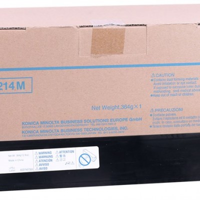 Konica Minolta TN-214 Orjinal Kırmızı Toner Bizhub Konica Minolta TN-214 Orjinal Kırmızı Toner Bizhub