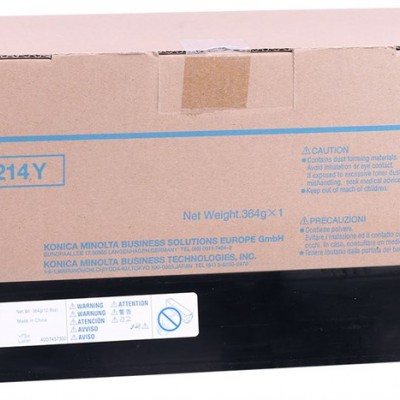 Konica Minolta TN-214 Orjinal Sarı Toner Bizhub Konica Minolta TN-214 Orjinal Sarı Toner Bizhub