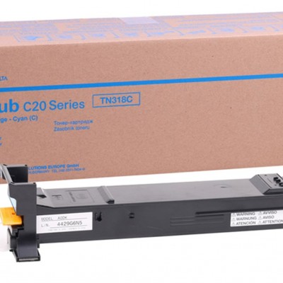 Konica Minolta TN-318 Orjinal Mavi Toner Bizhub Konica Minolta TN-318 Orjinal Mavi Toner Bizhub