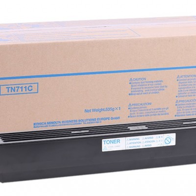 Konica Minolta TN-711 Orjinal Mavi Toner Bizhub Konica Minolta TN-711 Orjinal Mavi Toner Bizhub