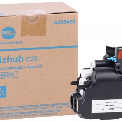 Konica Minolta TNP-27C Orjinal Mavi Toner Bizhub