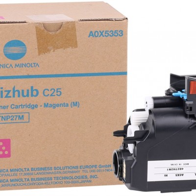 Konica Minolta TNP-27M Orjinal Kırmızı Toner Bizhub Konica Minolta TNP-27M Orjinal Kırmızı Toner Bizhub