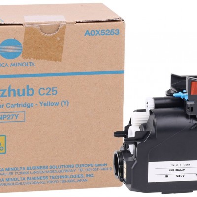 Konica Minolta TNP-27Y Orjinal Sarı Toner Bizhub Konica Minolta TNP-27Y Orjinal Sarı Toner Bizhub