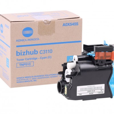 Konica Minolta TNP-51 Orjinal Mavi Toner Konica Minolta TNP-51 Orjinal Mavi Toner