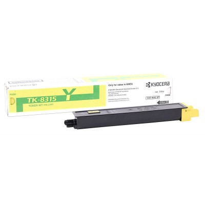 Kyocera Mita TK-8315 Orjinal Sarı Toner Taskalfa