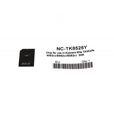 Kyocera Mita TK-8525 Toner Chip Sarı 4052ci (1T02RMANL0)