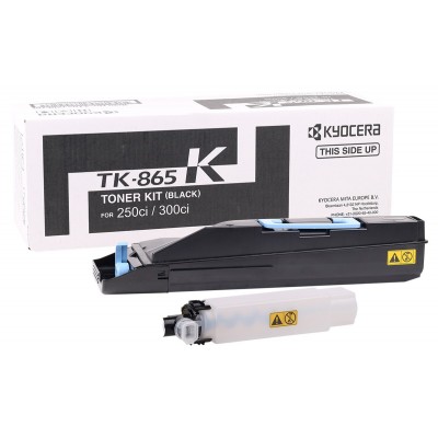 Kyocera Mita TK-865 Orjinal Siyah Toner Taskalfa
