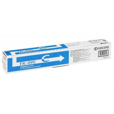 Kyocera Mita TK-895 Orjinal Mavi Toner