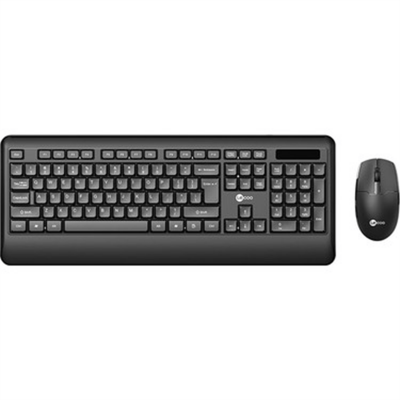 Lecoo KW202 Kablosuz Türkçe Q Klavye & Mouse Set Siyah