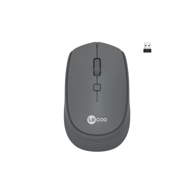 Lecoo WS202 Kablosuz 1600DPI 4 Tuşlu Optik Mouse Gri