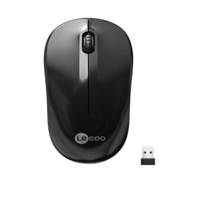 Lecoo WS206 Kablosuz 1200DPI 3 Tuşlu Optik Mouse Siyah