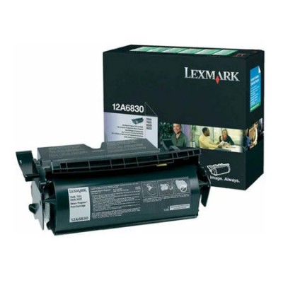 Lexmark 12A6830 Siyah Orjinal Toner Lexmark 12A6830 Siyah Orjinal Toner