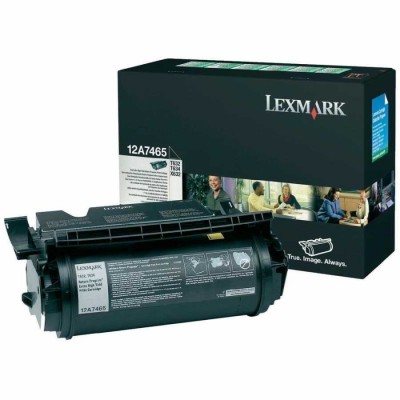 Lexmark 12A7465 Siyah Orjinal Toner Lexmark 12A7465 Siyah Orjinal Toner