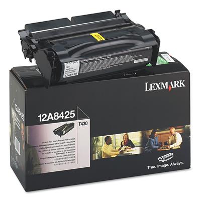 Lexmark 12A8425 Siyah Orjinal Toner Yüksek Kapasiteli Lexmark 12A8425 Siyah Orjinal Toner Yüksek Kapasiteli