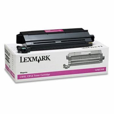 Lexmark 12N0769 Orjinal Kırmızı Toner Lexmark 12N0769 Orjinal Kırmızı Toner