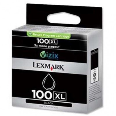 Lexmark 14N1068E (100XL) Siyah Orjinal Kartuş Lexmark 14N1068E (100XL) Siyah Orjinal Kartuş