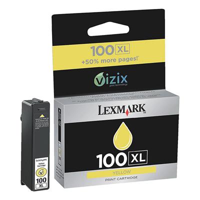Lexmark 14N1071E (100XL) Sarı Orjinal Kartuş Lexmark 14N1071E (100XL) Sarı Orjinal Kartuş