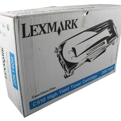 Lexmark 20K1400 Mavi Orjinal Toner Lexmark 20K1400 Mavi Orjinal Toner
