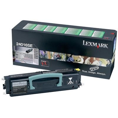 Lexmark 24016SE Siyah Kutu Hasarlı Orjinal Toner