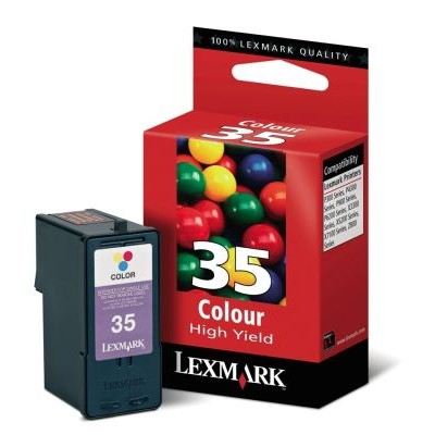 Lexmark  (35) 18C0035E Renkli Orjinal Kartuş