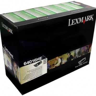 Lexmark 64016HE Siyah Orjinal Toner Lexmark 64016HE Siyah Orjinal Toner