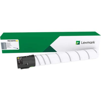 Lexmark 76C00Y0 Sarı Orjinal Toner Lexmark 76C00Y0 Sarı Orjinal Toner