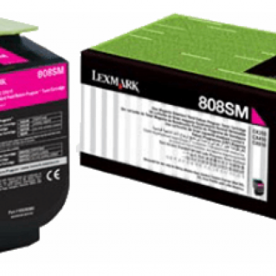 Lexmark 80C8SME Kırmızı Orjinal Toner