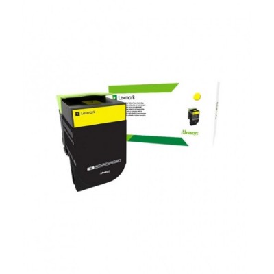 Lexmark 80C8SYE Sarı Orjinal Toner