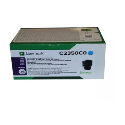 Lexmark (C2425) C2350C0 Mavi Orjinal Toner Lexmark (C2425) C2350C0 Mavi Orjinal Toner