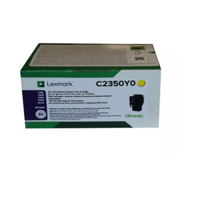 Lexmark (C2425) C2350Y0 Sarı Orjinal Toner Lexmark (C2425) C2350Y0 Sarı Orjinal Toner