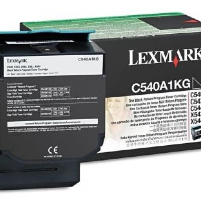 Lexmark (C540) C540A1KG Siyah Orjinal Toner Lexmark (C540) C540A1KG Siyah Orjinal Toner