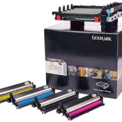 Lexmark (C540) C540X74G Kutusuz Siyah Ve Renkli Orjinal Drum Kiti
